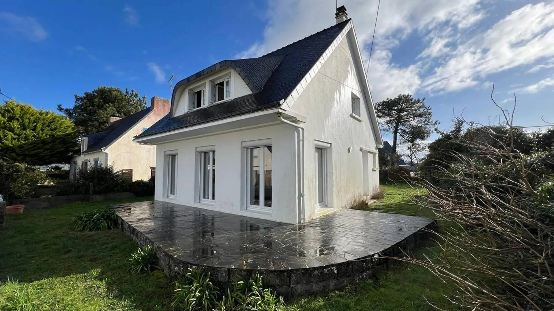 Maison 3 Chambres + Cabine, Plage A 100M, Jardin, Jusqu'A 8 Pers., Carnac - Fr-1-377-60 0*,